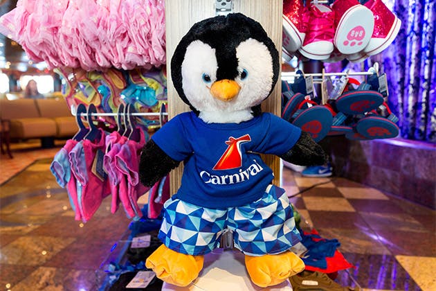 Build A Bear on Carnival Cruise Line