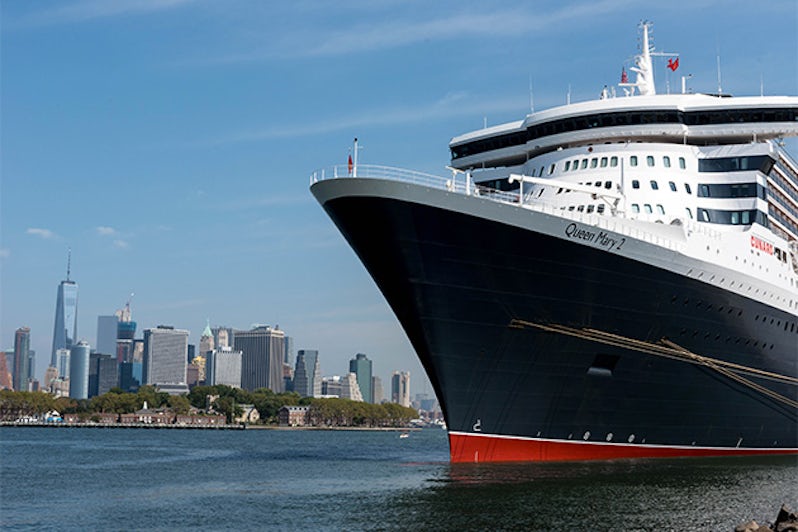 Cunard's Queen Mary 2 in Red Hook
