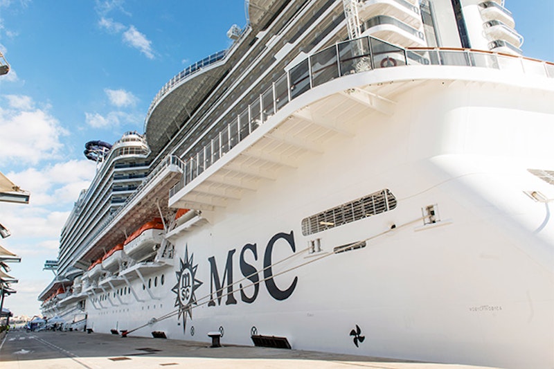 msc cruise line history