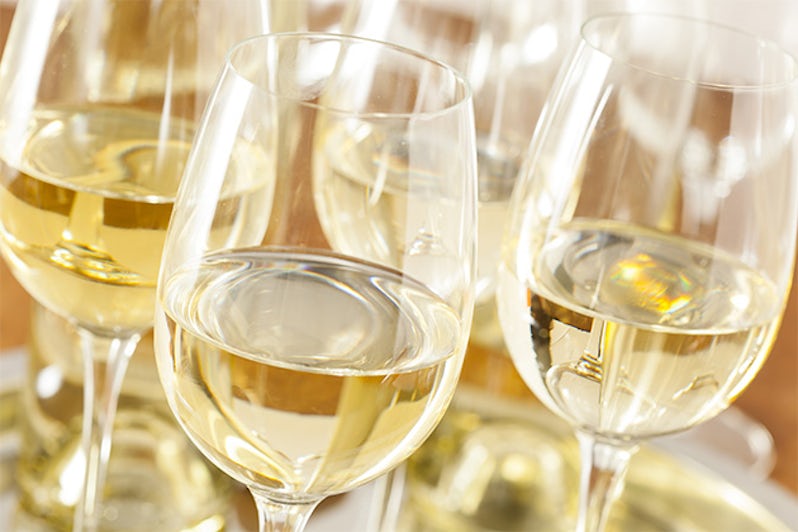 Several glasses on Sauvignon blanc