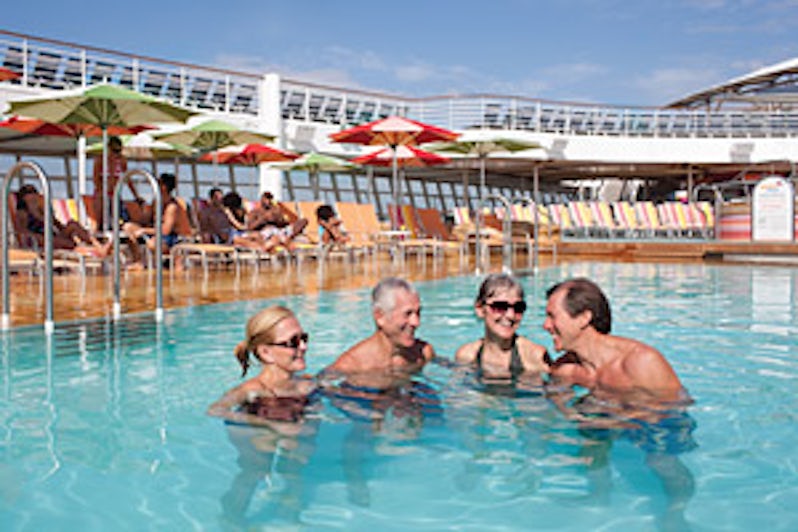 senior cruisers cruise ship pool