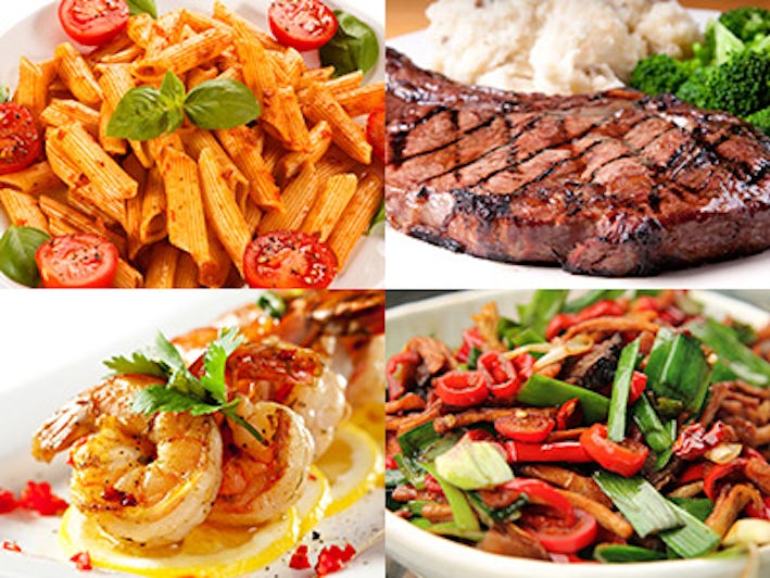 Foods for every taste - photos courtesy of Shutterstock