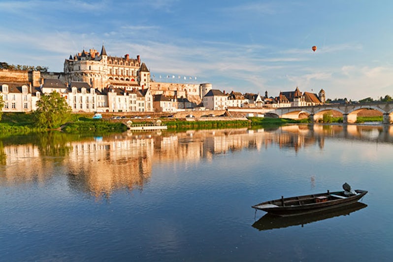 View of Amboise from the Loire River