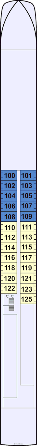 Viking Tialfi Deck Plans: Ship Layout, Staterooms & Map - Cruise Critic
