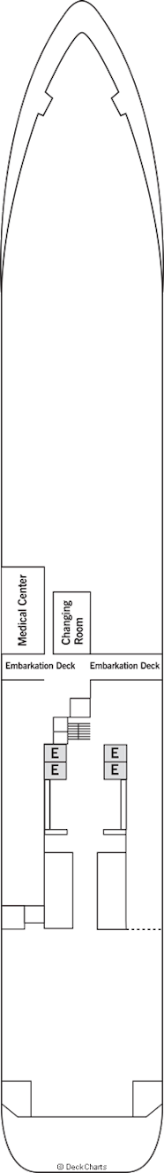 Silversea Silver Wind Deck Plans: Ship Layout, Staterooms & Map
