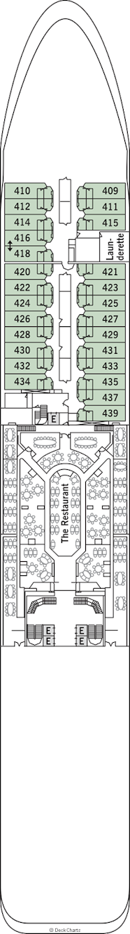 Silversea Silver Shadow Deck Plans: Ship Layout, Staterooms & Map