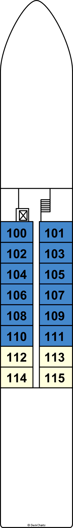 Viking Torgil Deck Plans: Ship Layout, Staterooms & Map - Cruise Critic
