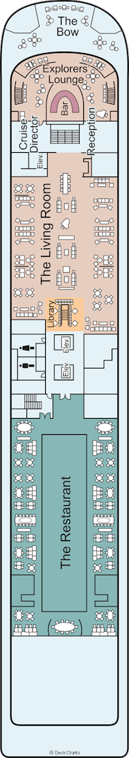 Viking Mississippi Deck Plans: Ship Layout, Staterooms & Map - Cruise