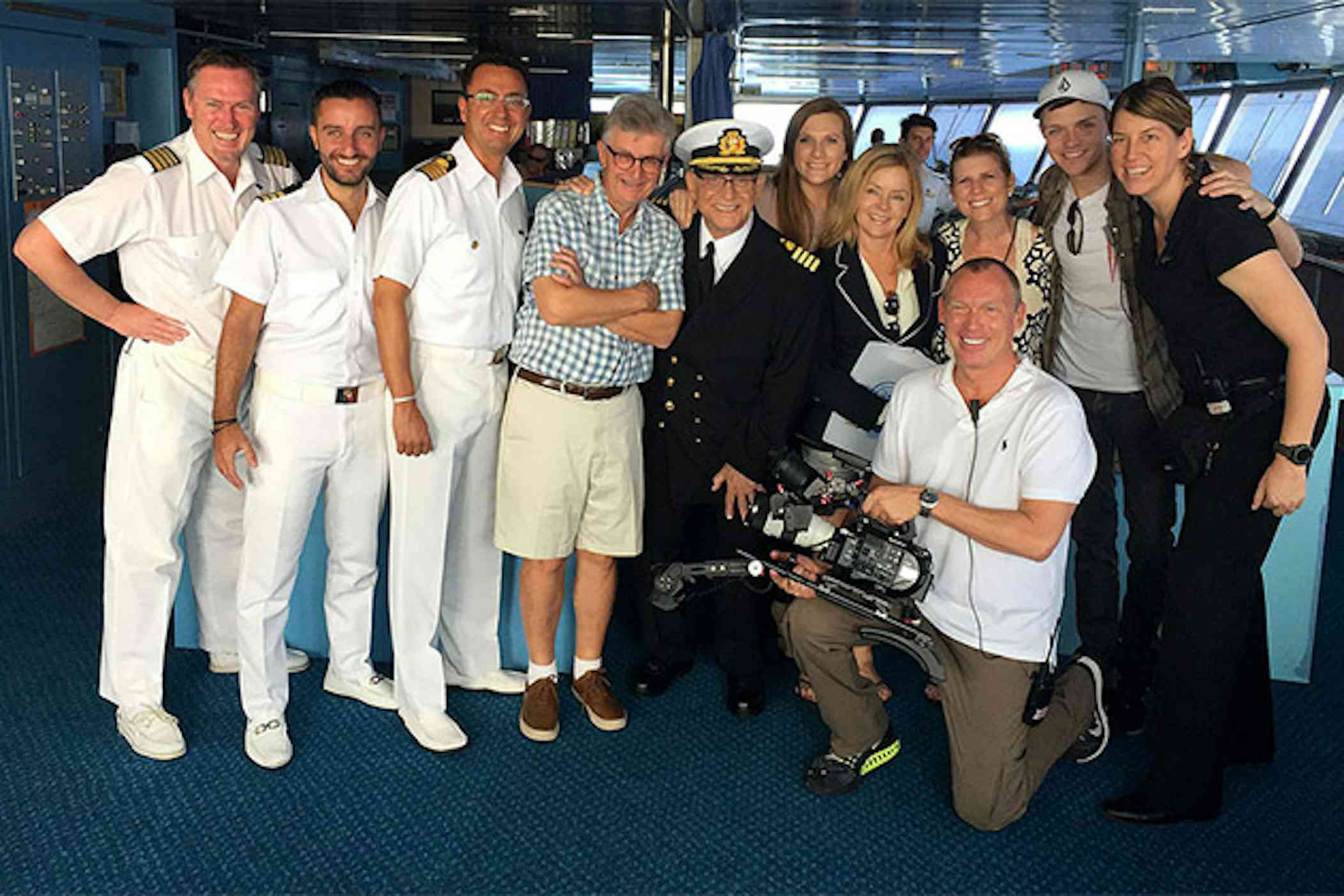 Exciting and new introductions between the original cast of The Love Boat  and The Real Love Boat hosts and crew - Princess Cruises