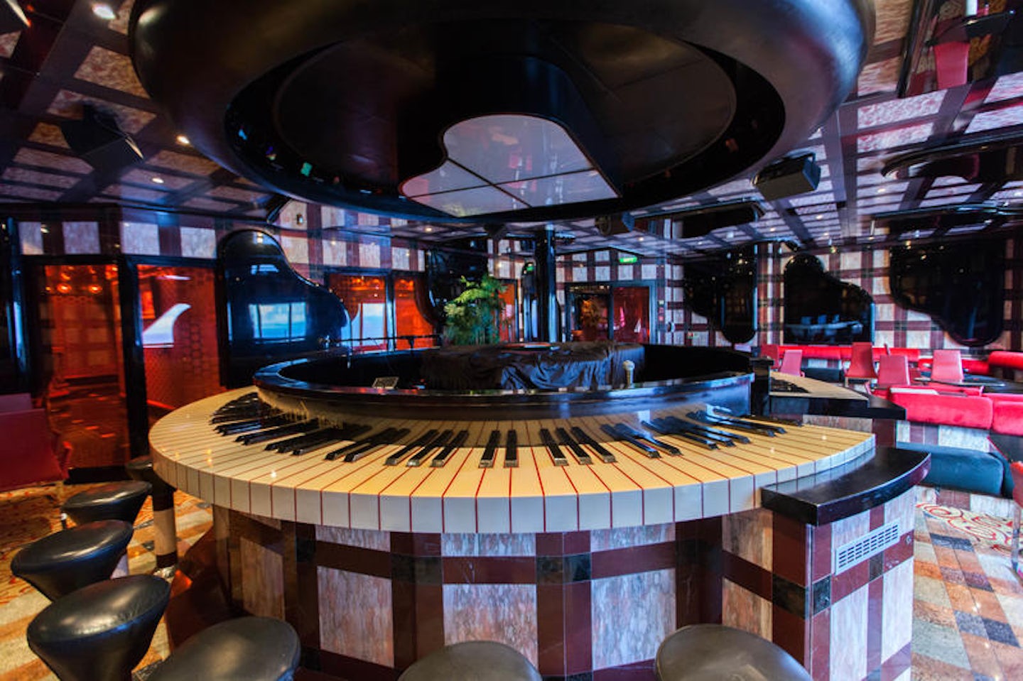 Piano Bar on Carnival Splendor Cruise Ship Cruise Critic