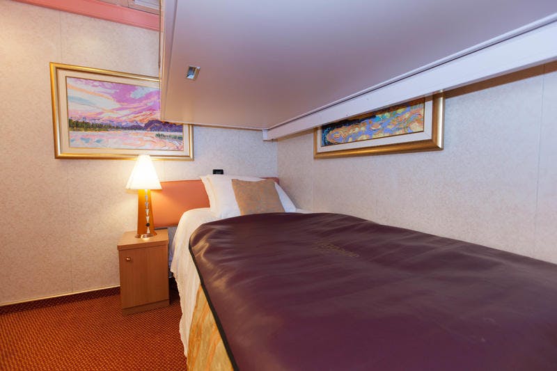 Interior Cabin with Bunk Beds on Carnival Splendor Cruise Ship Cruise