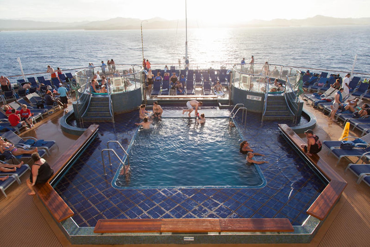The Pools and Hot Tubs on Carnival Splendor