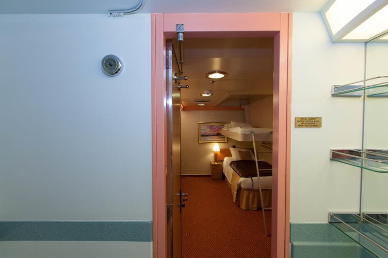 Interior Cabin with Bunk Beds on Carnival Splendor Cruise Ship Cruise