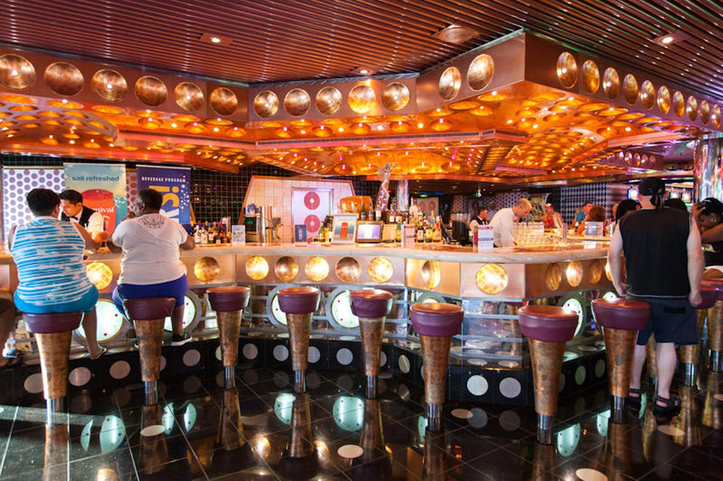 Oceanview Bar on Carnival Splendor