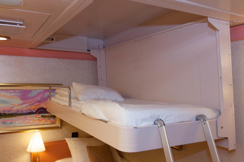 Interior Cabin with Bunk Beds on Carnival Splendor Cruise Ship Cruise