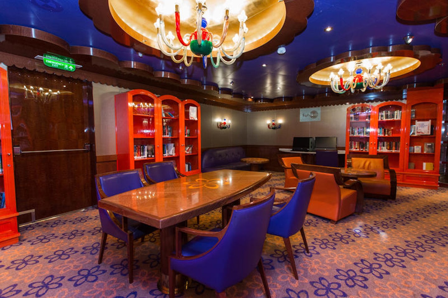 The Page Turner Library on Carnival Dream