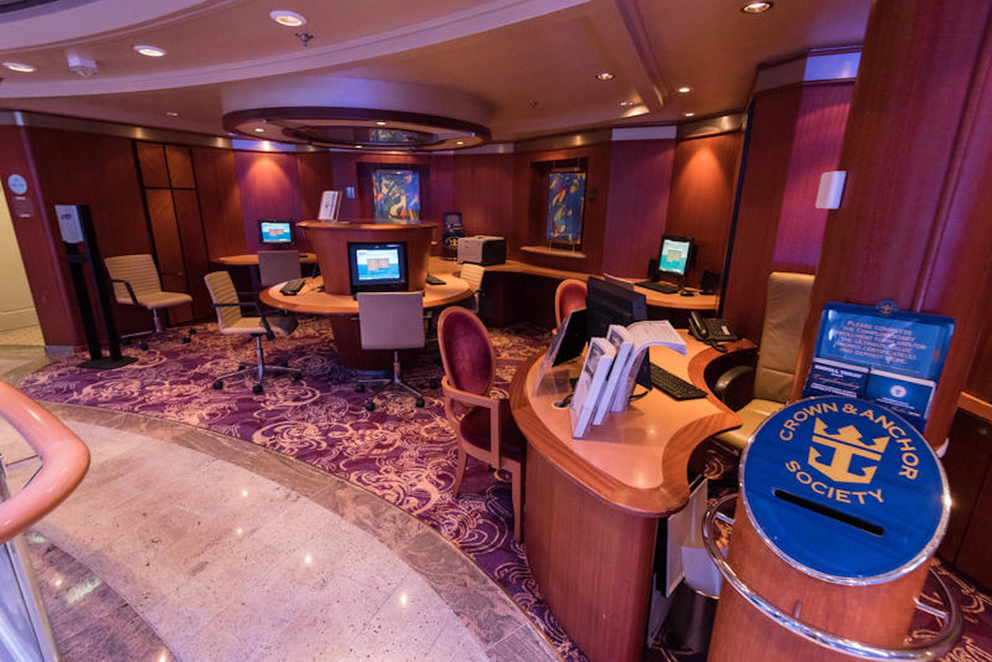 Business Services on Brilliance of the Seas