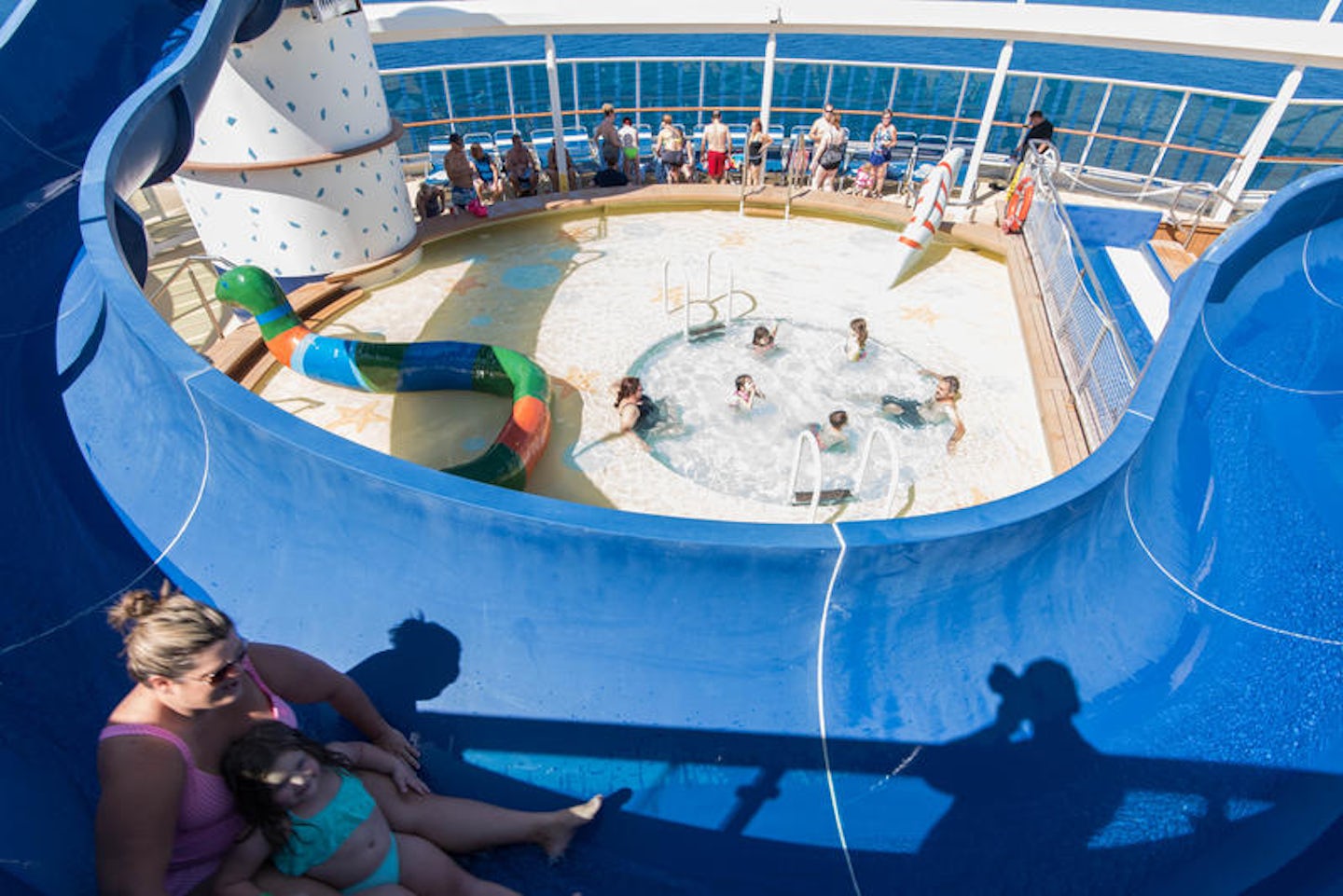 Water Slide on Royal Caribbean Brilliance of the Seas Cruise Ship ...