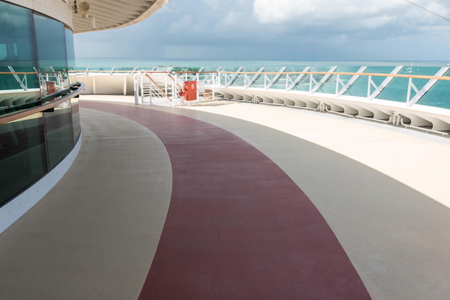 Jogging Track on Brilliance of the Seas