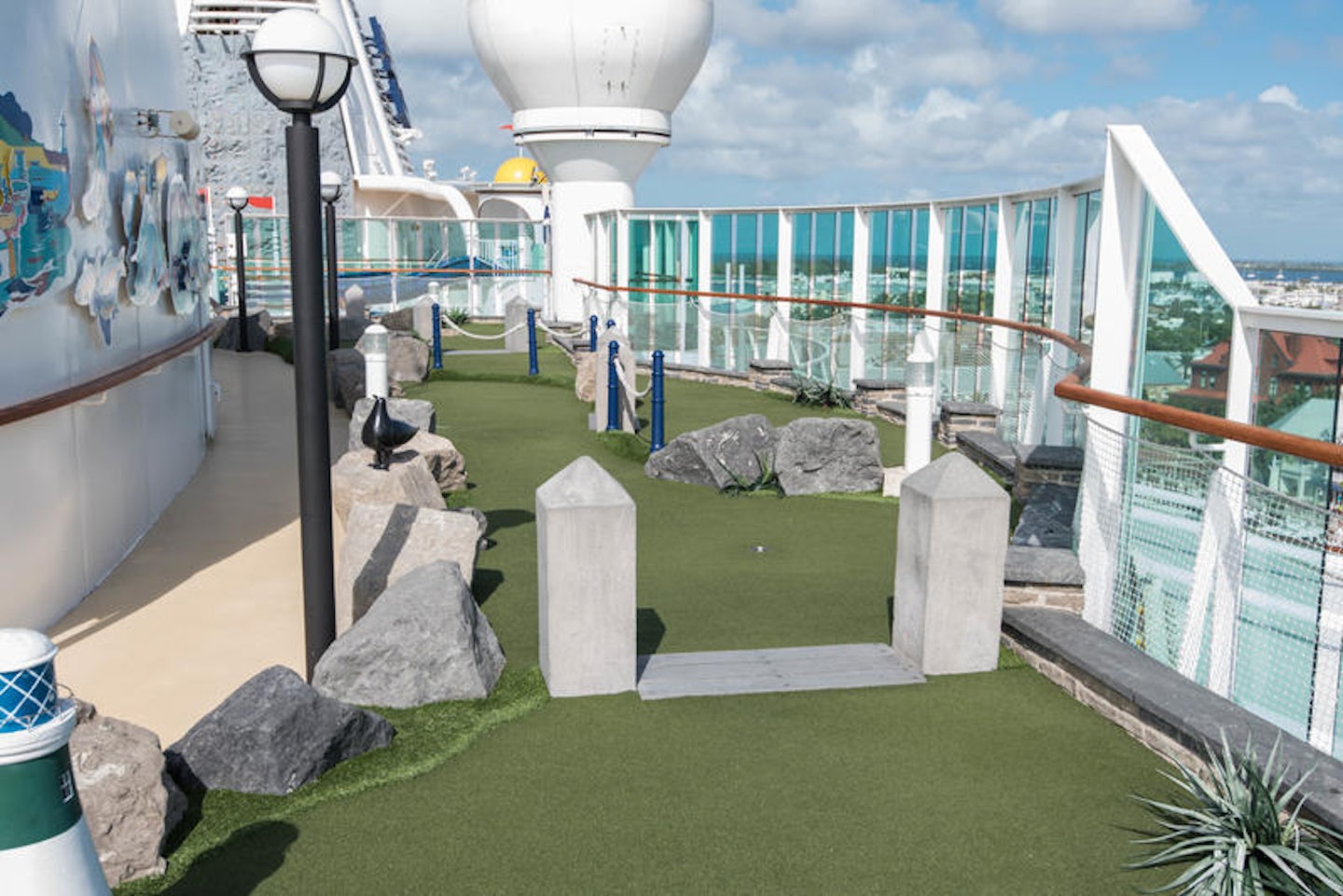 Fairways of Brilliance Mini Golf on Brilliance of the Seas
