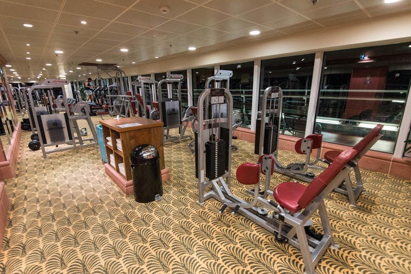 Vitality Fitness Center on Royal Caribbean Brilliance of the Seas