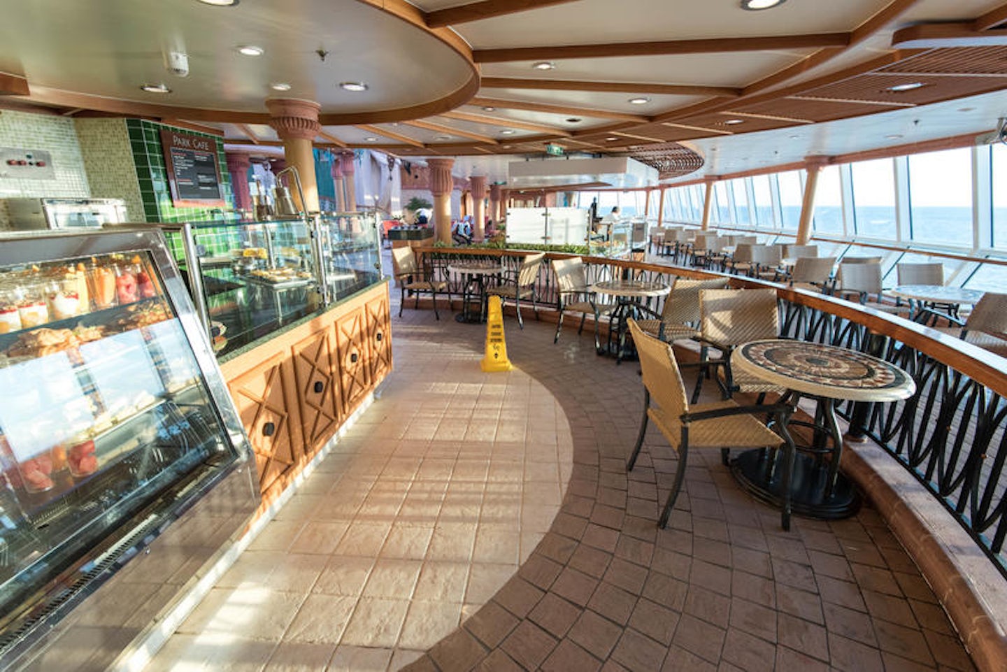 Park Cafe on Brilliance of the Seas