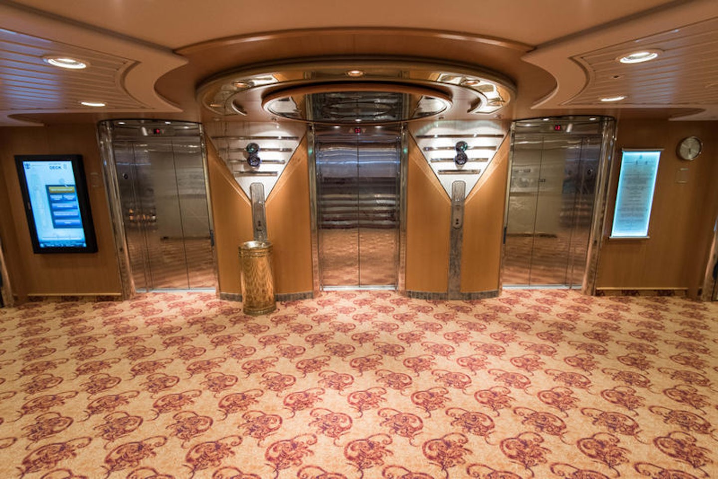 Elevators on Brilliance of the Seas