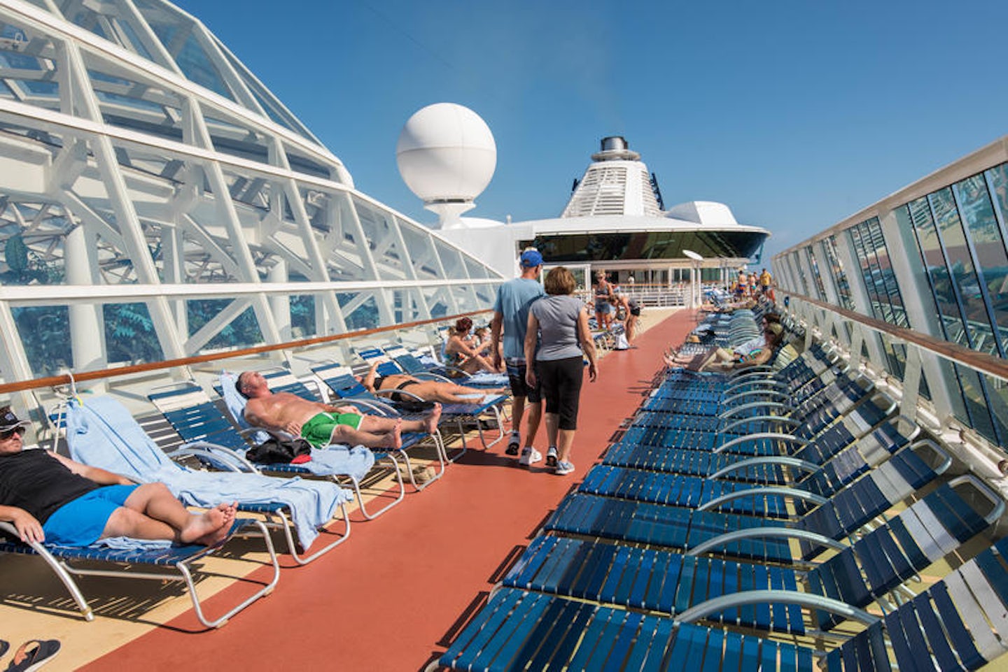 The Sun Deck on Brilliance of the Seas