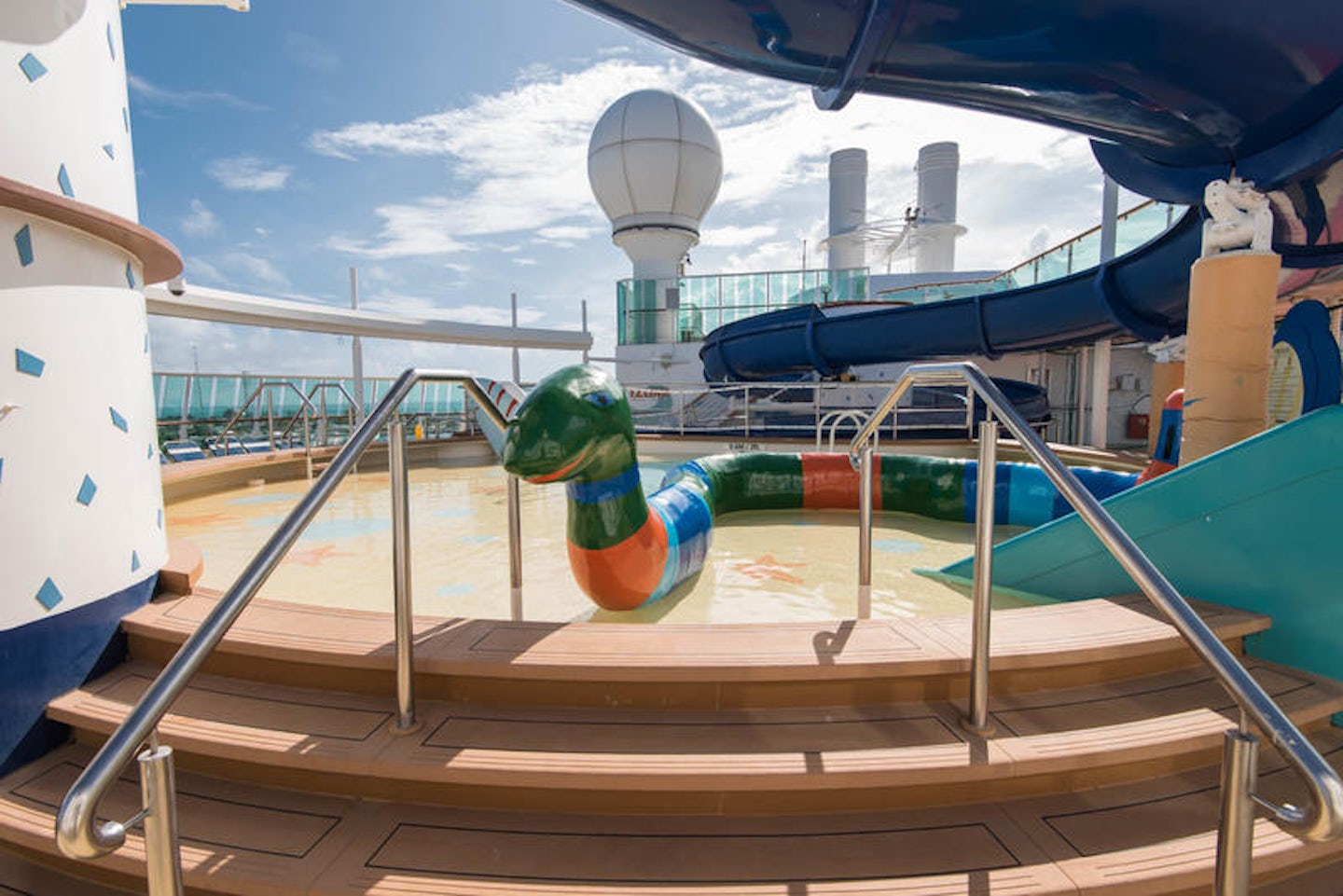 The Water Slide on Brilliance of the Seas