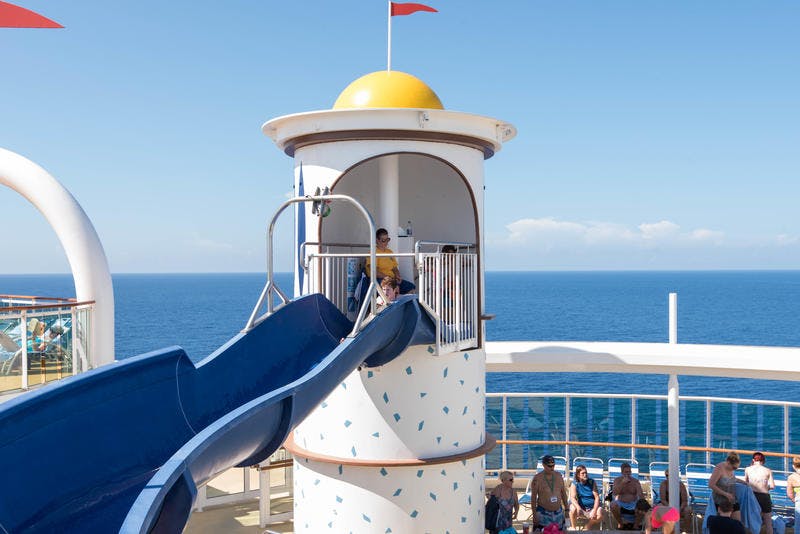 Water Slide on Royal Caribbean Brilliance of the Seas Cruise Ship