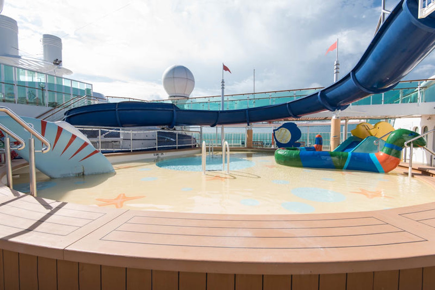 The Water Slide on Brilliance of the Seas