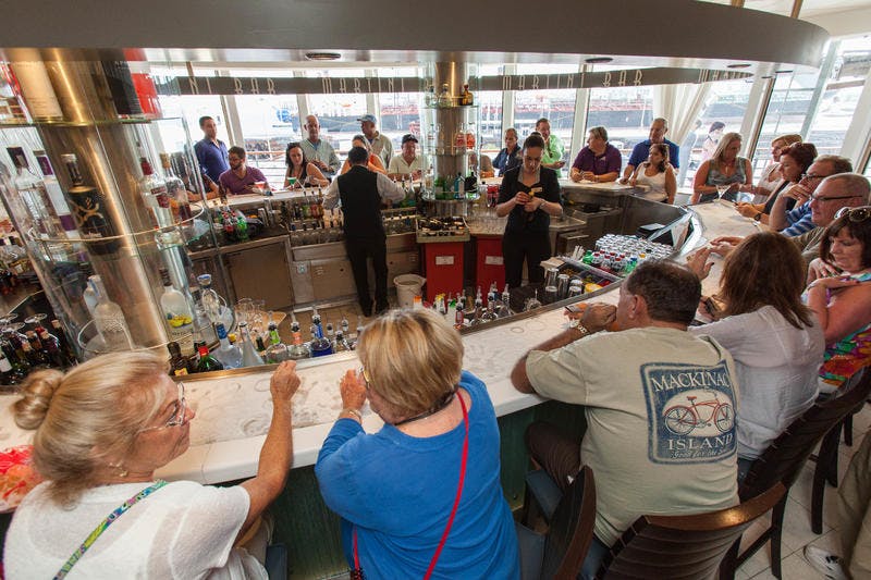 The Martini Bar and Crush on Celebrity Constellation Cruise Ship
