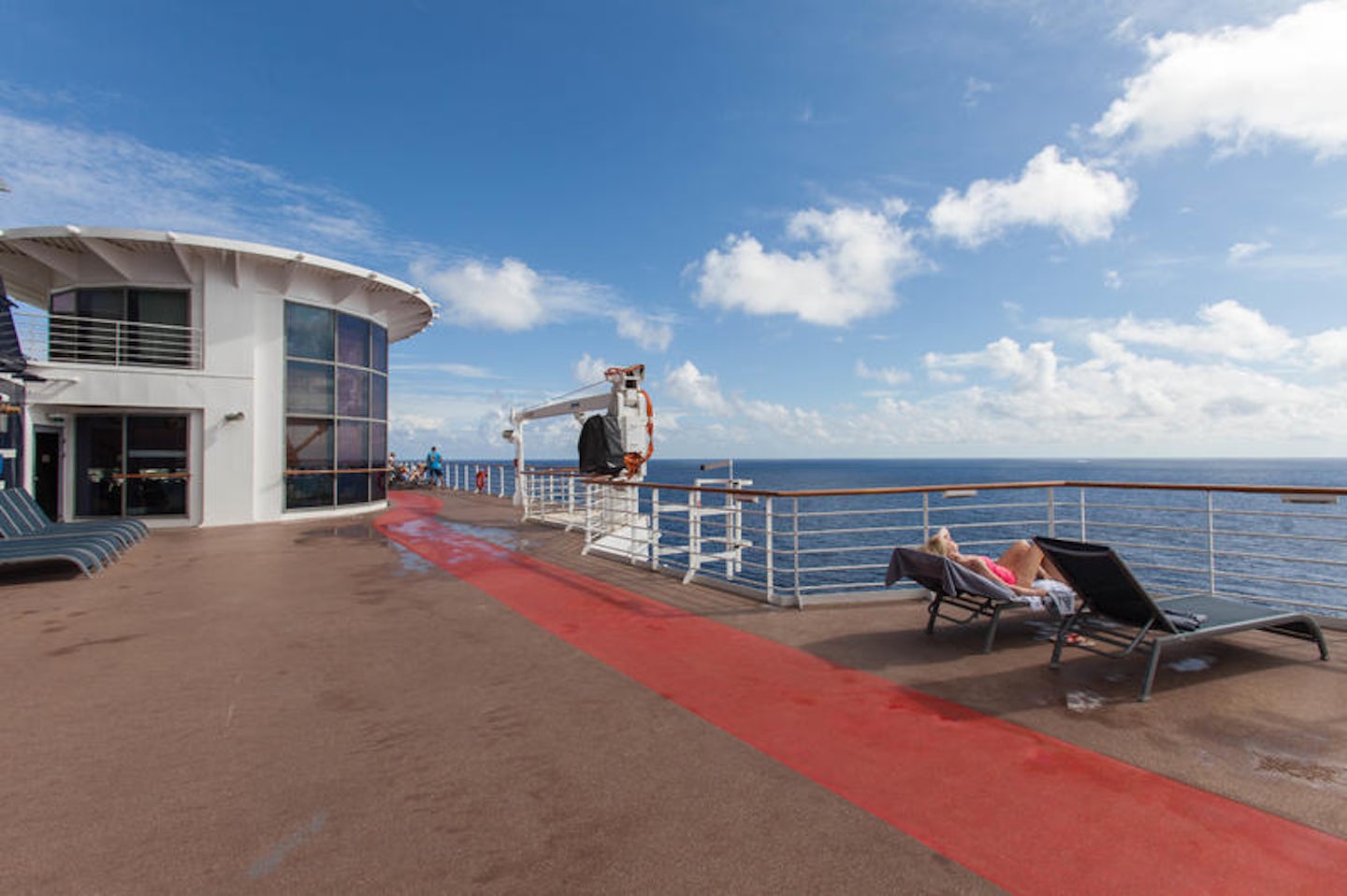 Top Deck and View on Celebrity Constellation