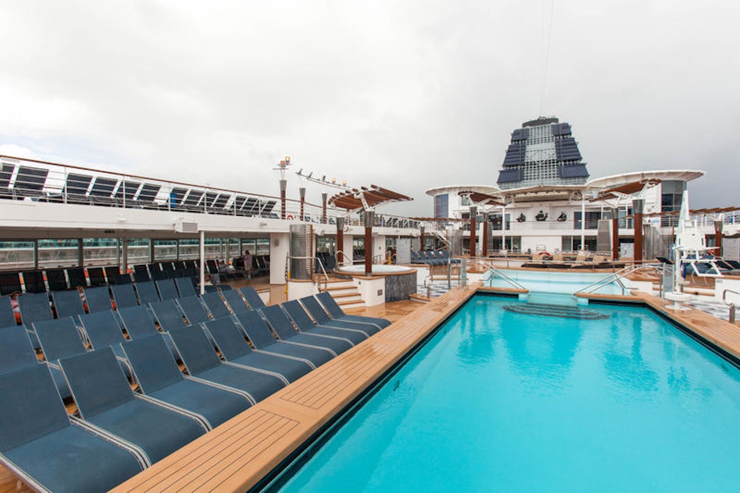 The Main Pool and Hot Tubs on Celebrity Constellation