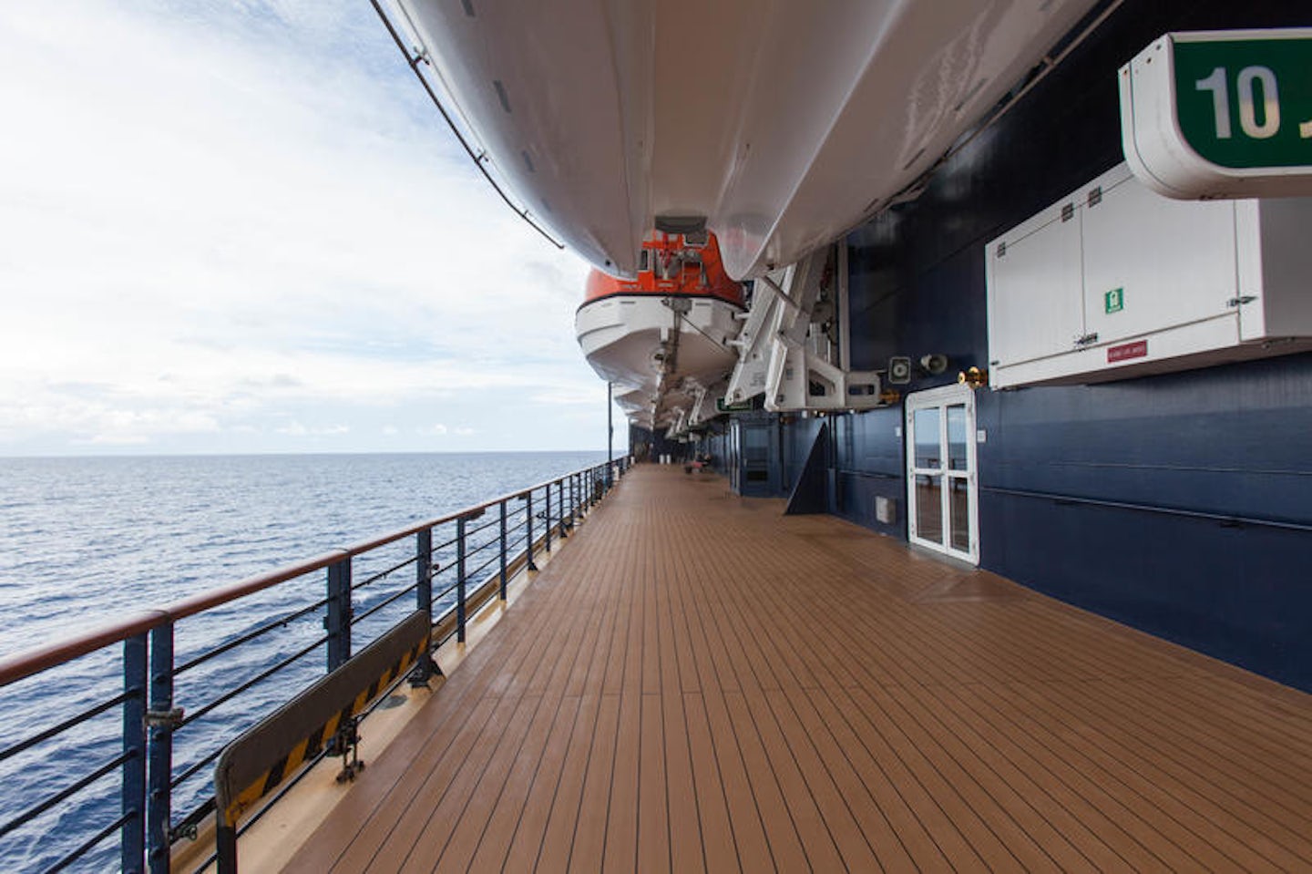 Top Deck and View on Celebrity Constellation