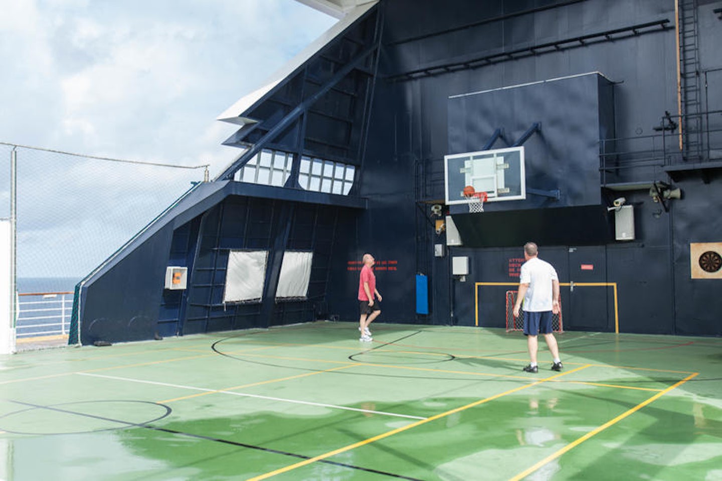 Basketball Court on Celebrity Constellation