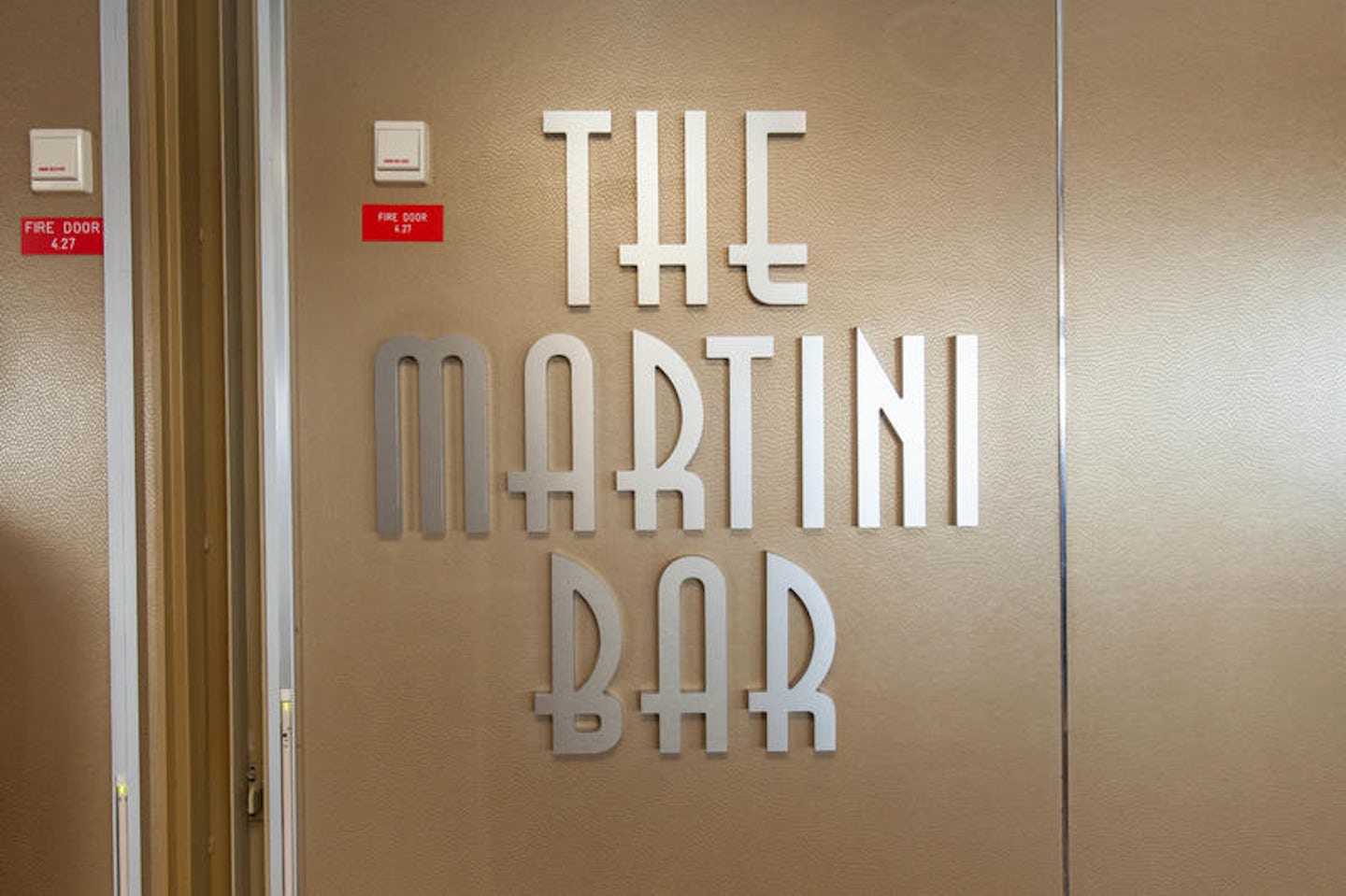 The Martini Bar on Celebrity Constellation