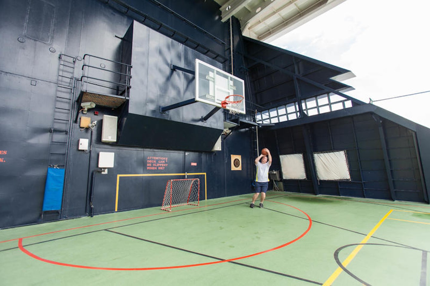 Basketball Court on Celebrity Constellation