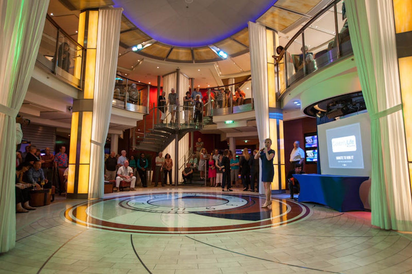 The Entertainment Court on Celebrity Equinox