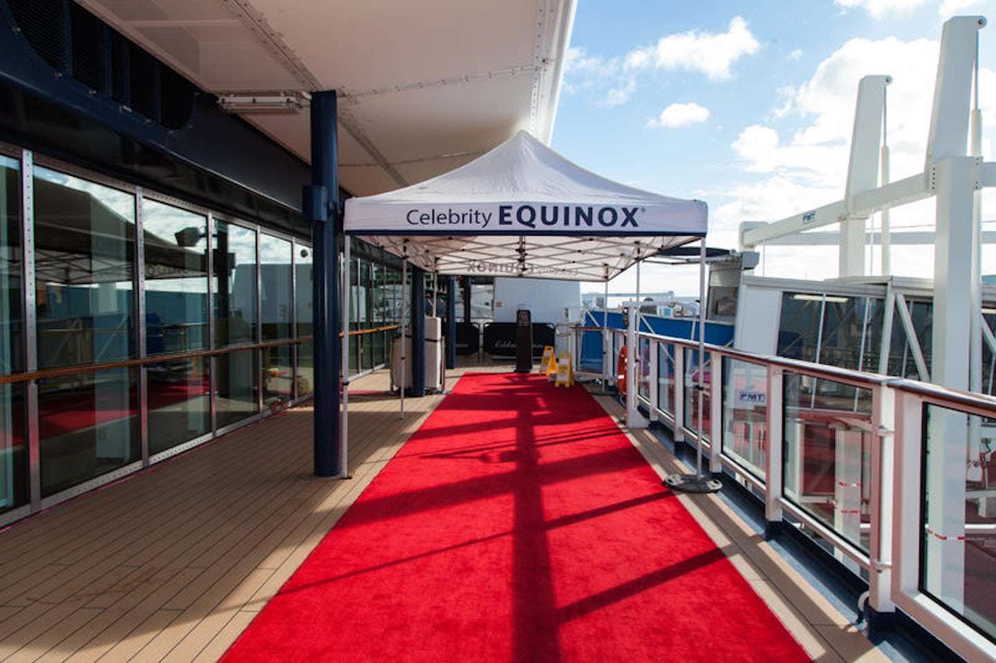Boarding Area on Celebrity Equinox