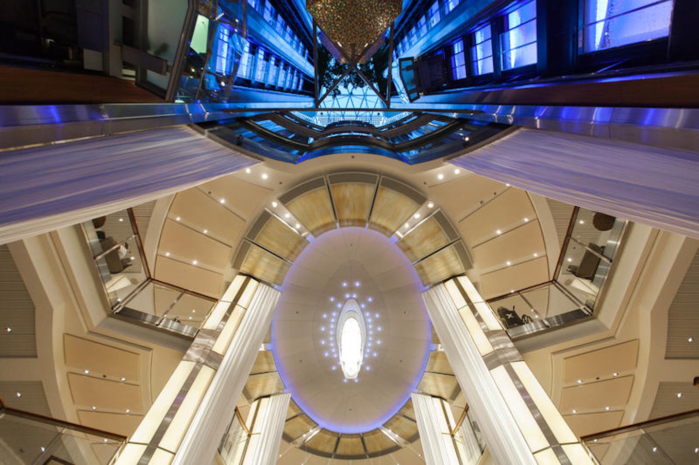 Grand Foyer Atrium on Celebrity Equinox