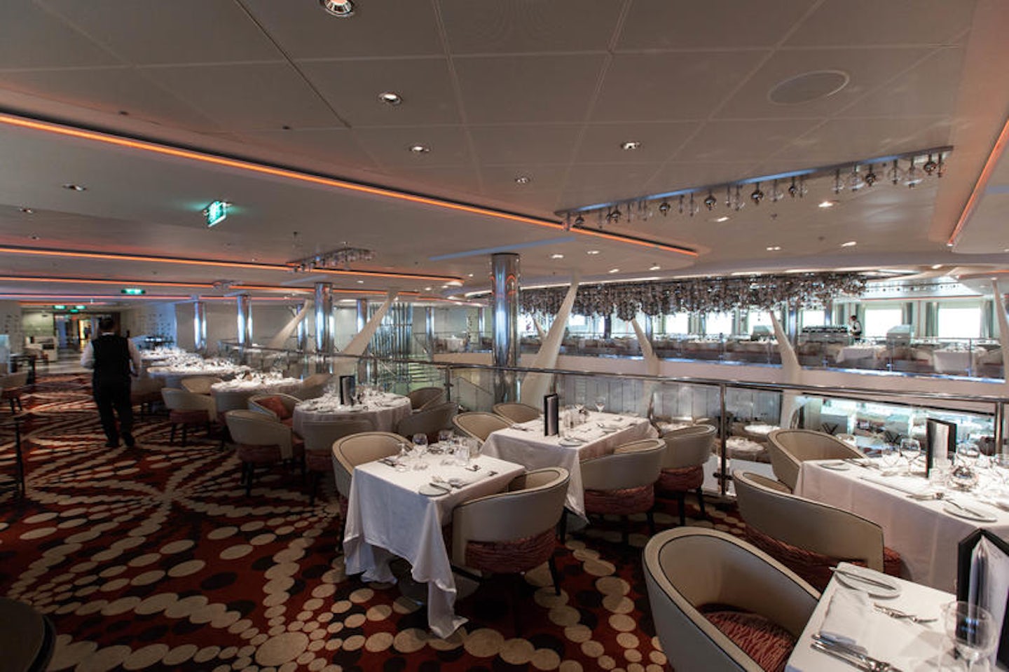The Silhouette Dining Room on Celebrity Equinox