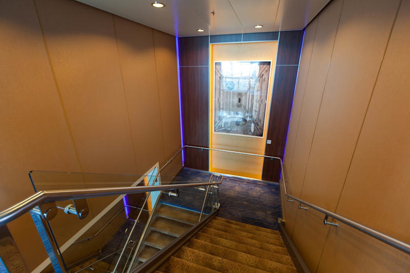 Stairs on Celebrity Equinox