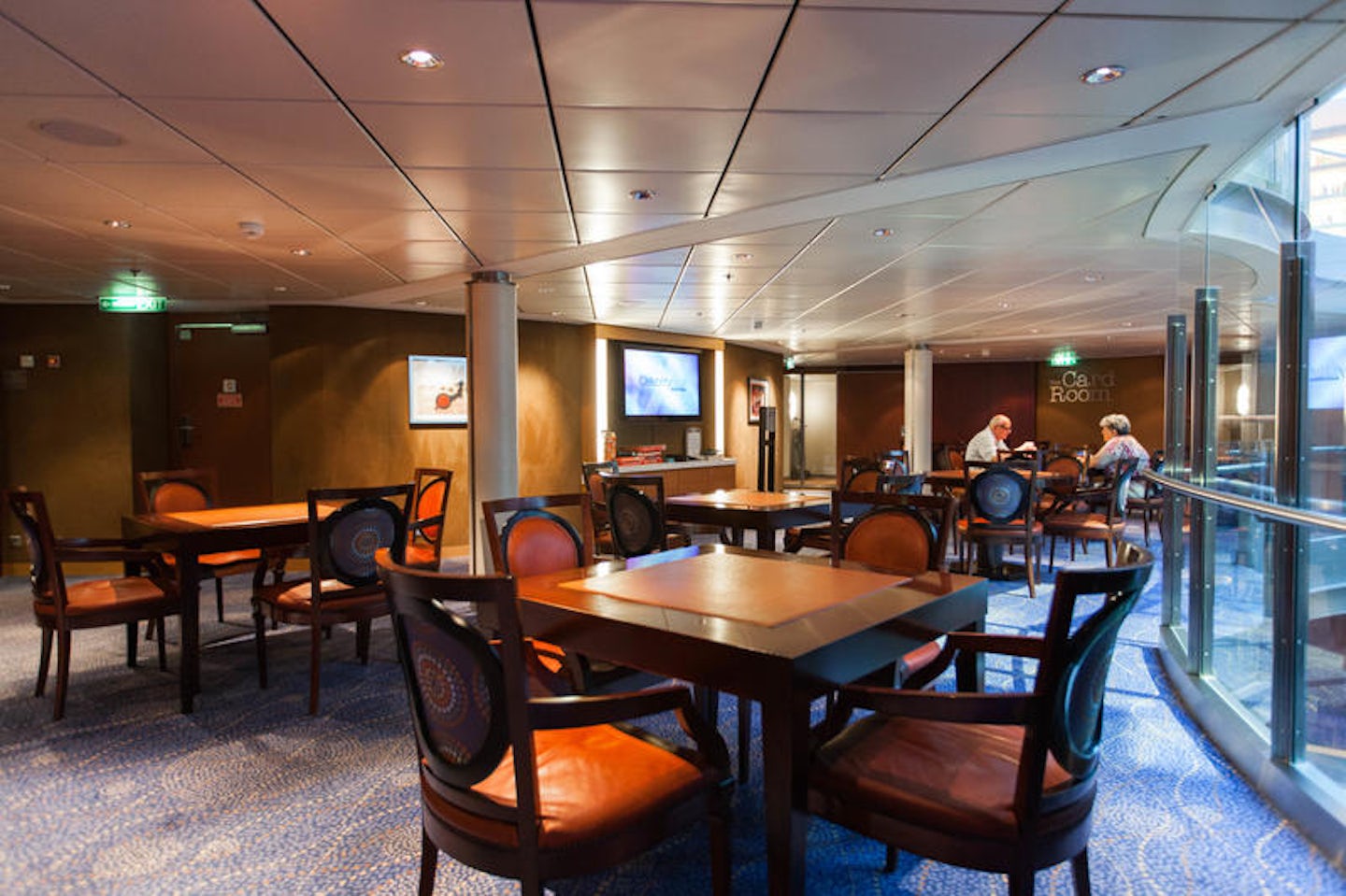 The Card Room on Celebrity Equinox