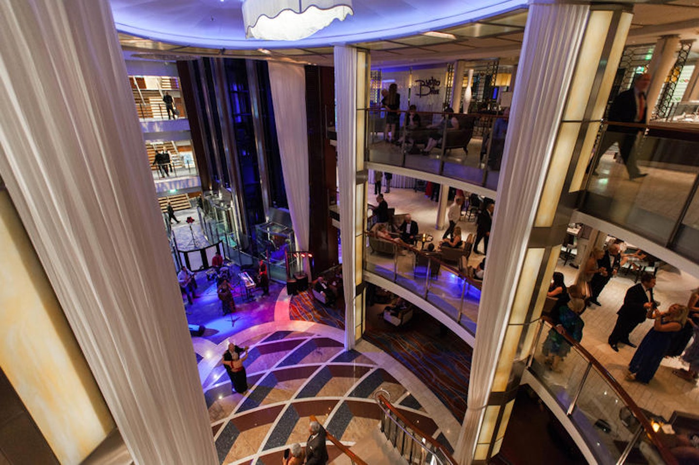 Grand Foyer Atrium on Celebrity Equinox