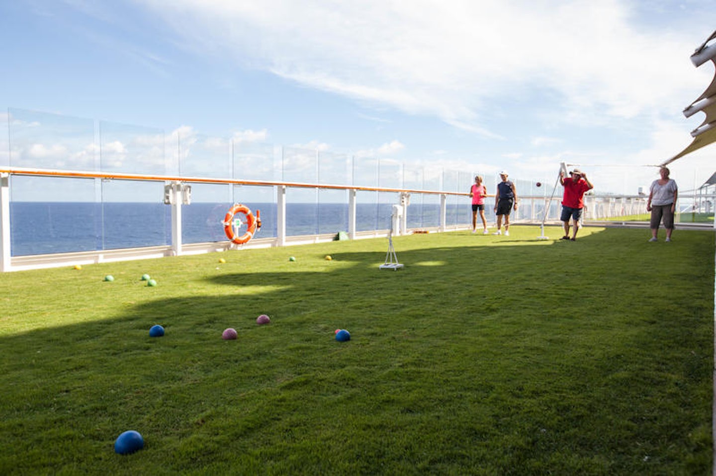 Bocce Ball at Lawn Club on Celebrity Equinox