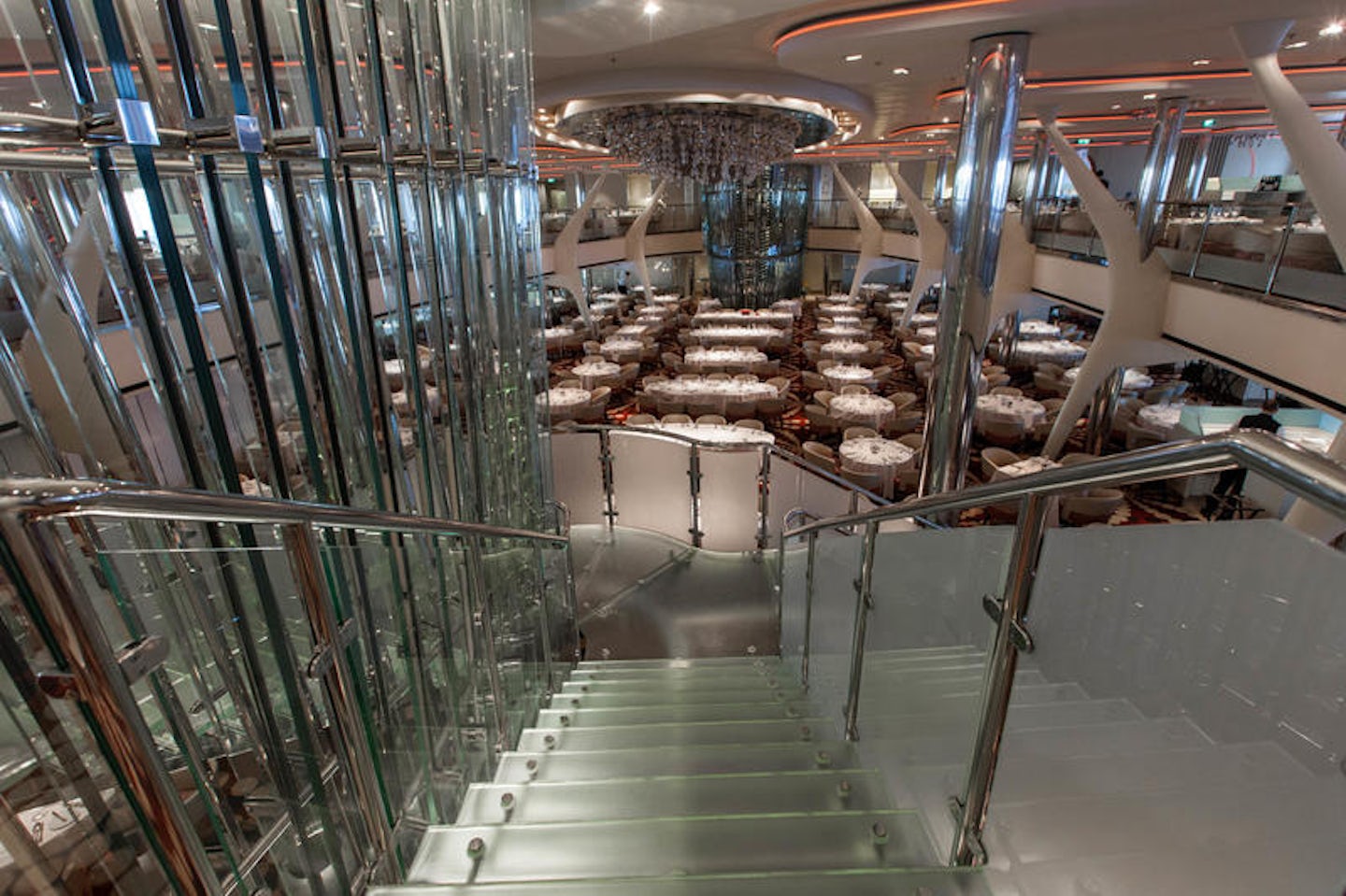 The Silhouette Dining Room on Celebrity Equinox