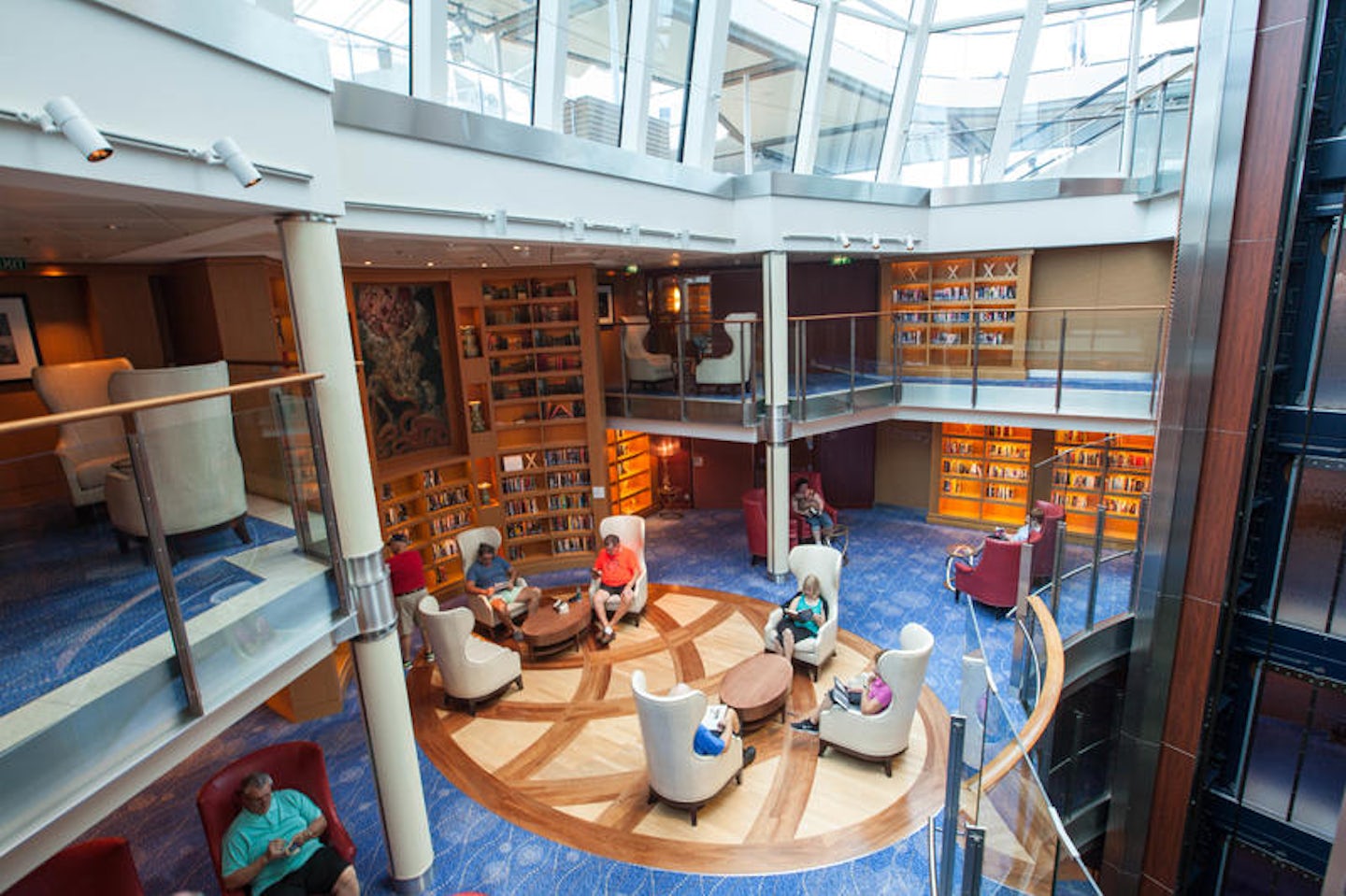 The Library on Celebrity Equinox