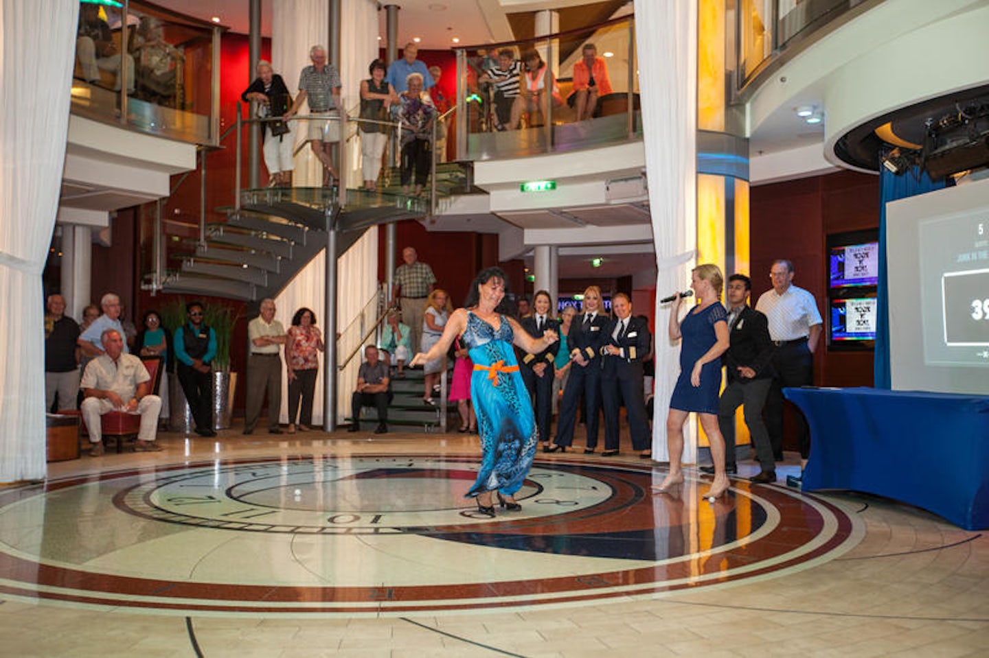 The Entertainment Court on Celebrity Equinox
