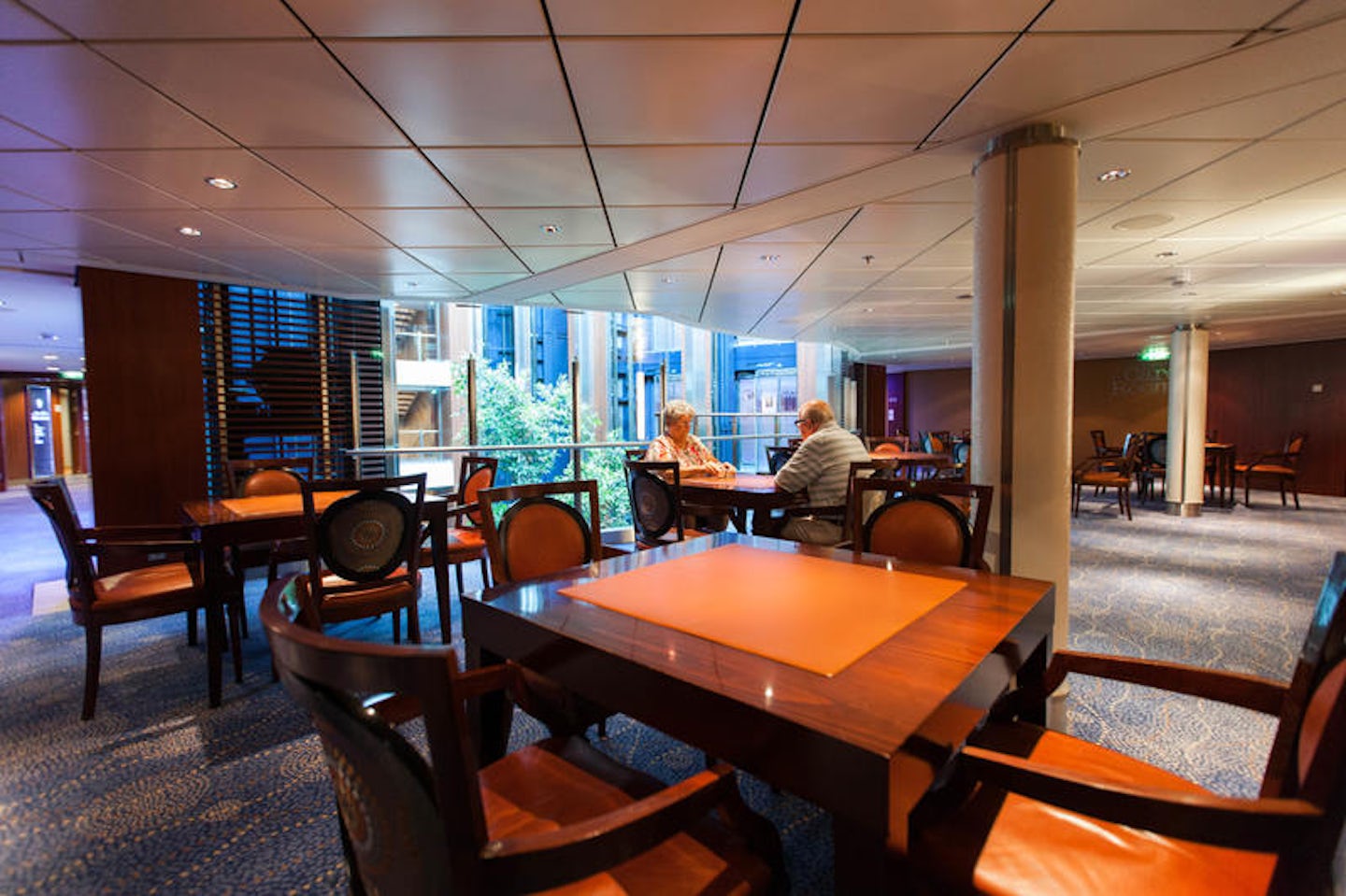 The Card Room on Celebrity Equinox